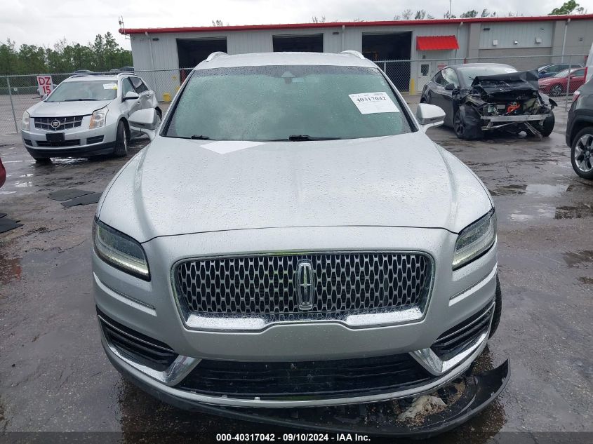 2019 Lincoln Nautilus Select VIN: 2LMPJ6K93KBL18139 Lot: 40317042