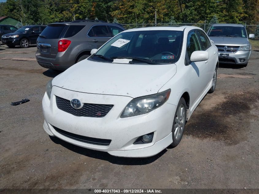 2009 Toyota Corolla S VIN: 1NXBU40E69Z033909 Lot: 40317043