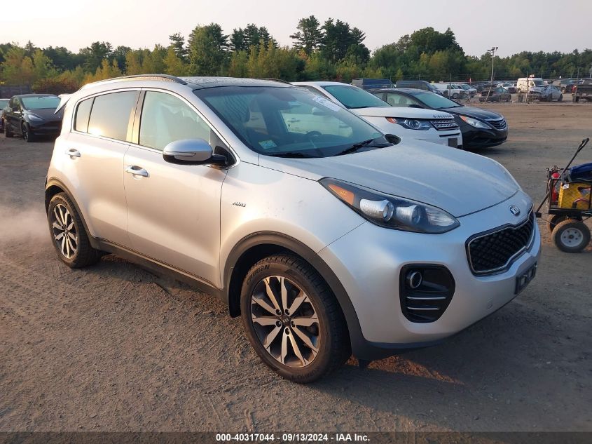 2018 Kia Sportage Ex VIN: KNDPNCAC5J7431209 Lot: 40317044