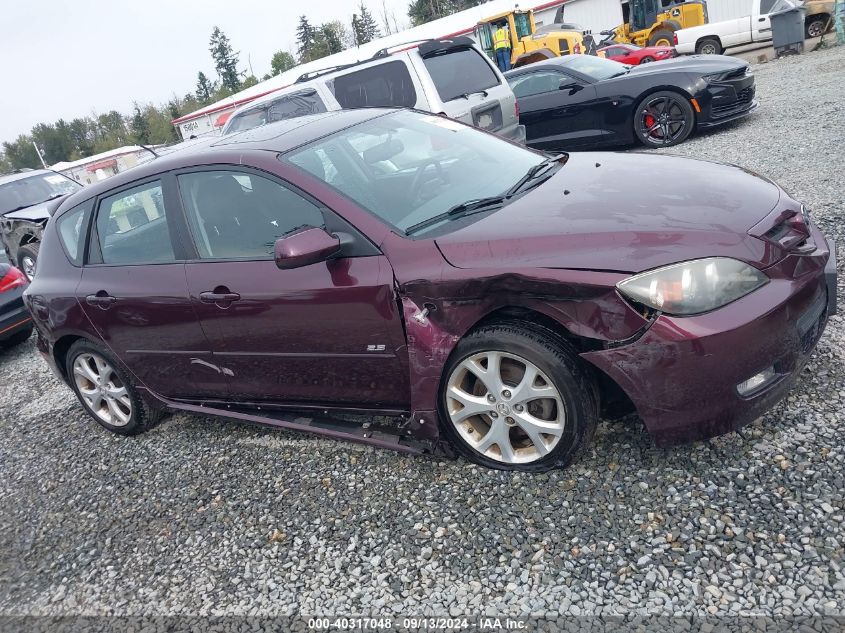 2008 Mazda Mazda3 S Touring VIN: JM1BK343481864452 Lot: 40317048