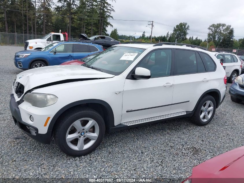 2007 BMW X5 3.0Si VIN: 5UXFE43577L015144 Lot: 40317057