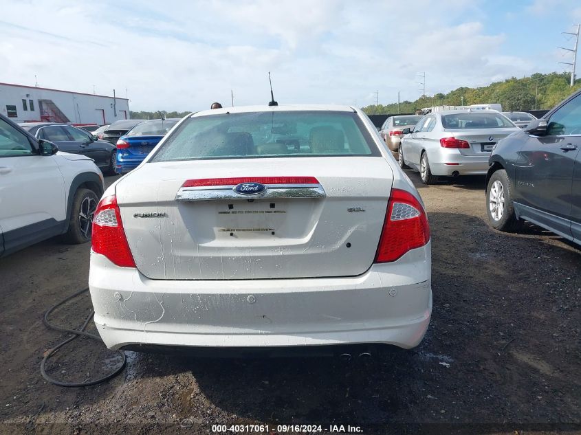 2012 Ford Fusion Sel VIN: 3FAHP0JA6CR261472 Lot: 40317061