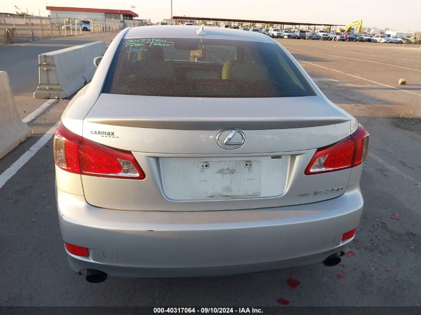 2011 Lexus Is 250 VIN: JTHCF5C27B2035467 Lot: 40317064