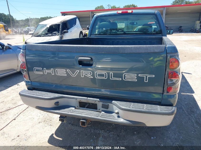 2006 Chevrolet Silverado 1500 Work Truck VIN: 1GCEC19X96Z252773 Lot: 40317076