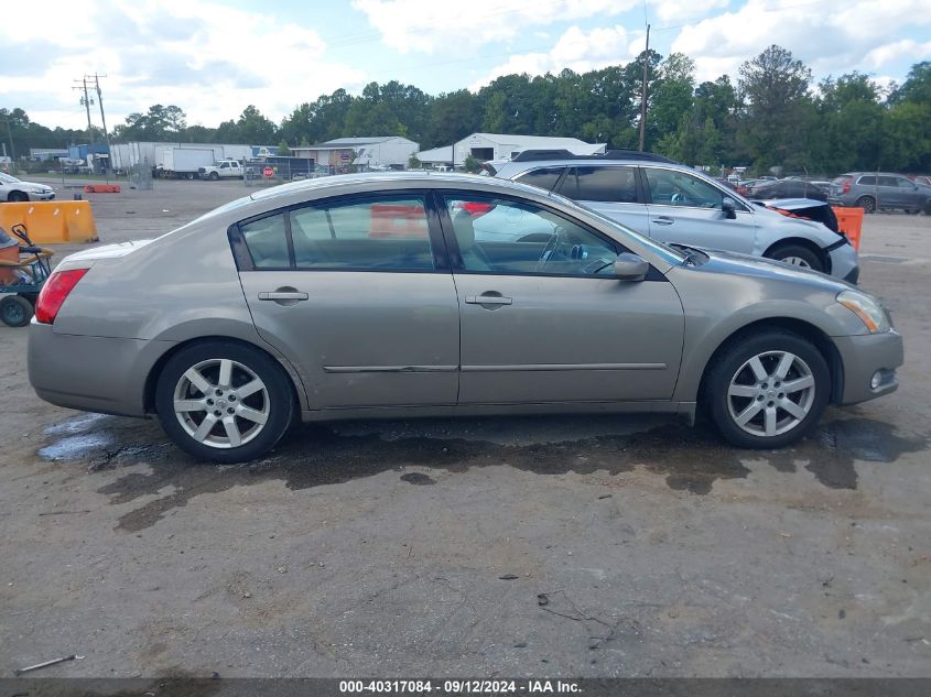 2004 Nissan Maxima 3.5 Sl VIN: 1N4BA41E94C925457 Lot: 40317084