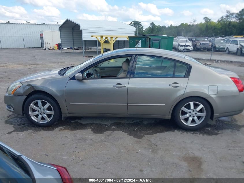 2004 Nissan Maxima 3.5 Sl VIN: 1N4BA41E94C925457 Lot: 40317084