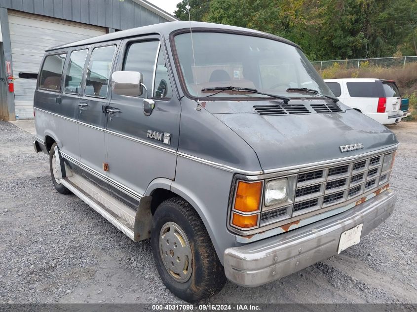 1988 Dodge Ram Wagon B150 VIN: 2B4HB11Y2JK128387 Lot: 40317098