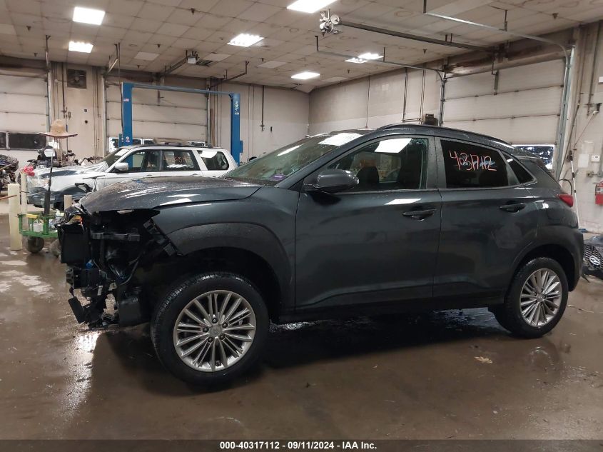 2021 Hyundai Kona Sel VIN: KM8K2CAA0MU742209 Lot: 40317112