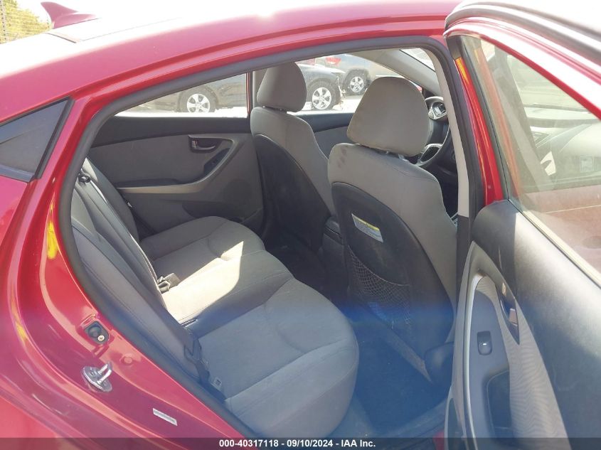 KMHDH4AE8DU935563 2013 Hyundai Elantra Gls