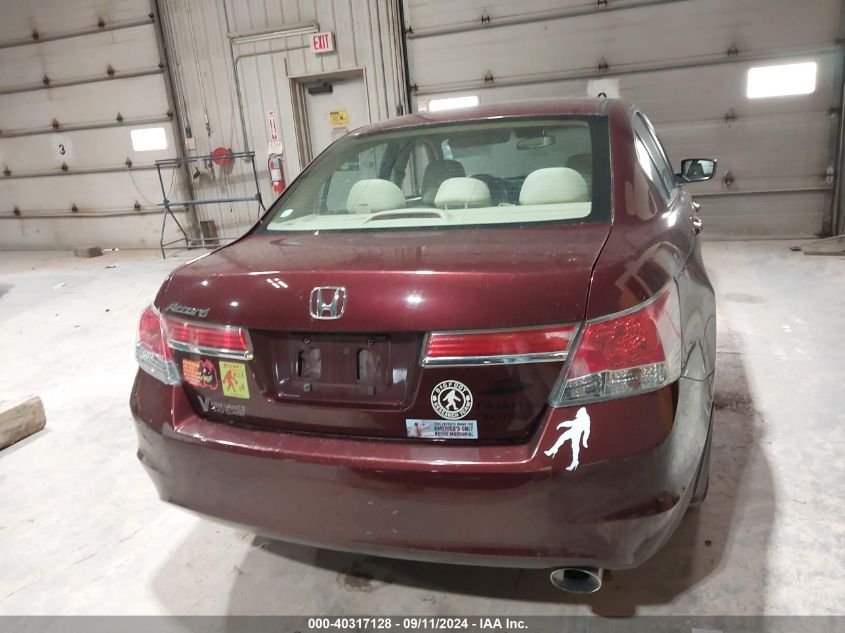 2011 Honda Accord Lx VIN: 1HGCP2F3XBA094859 Lot: 40317128