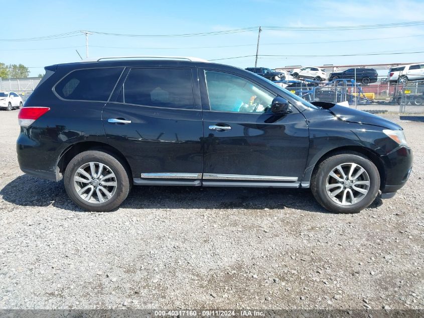 2013 Nissan Pathfinder Sl VIN: 5N1AR2MM6DC663608 Lot: 40317160