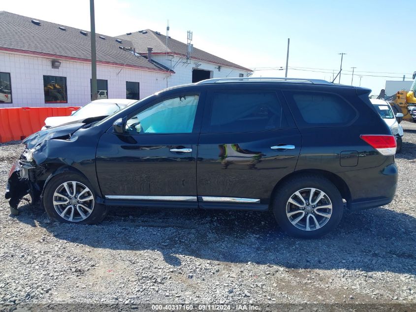 2013 Nissan Pathfinder Sl VIN: 5N1AR2MM6DC663608 Lot: 40317160