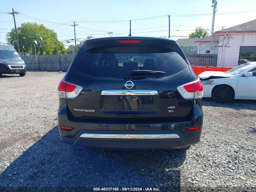 2013 Nissan Pathfinder Sl VIN: 5N1AR2MM6DC663608 Lot: 40317160