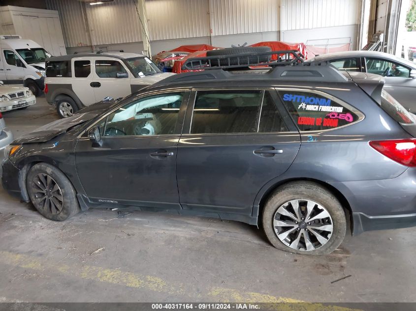 2015 Subaru Outback 2.5I Limited VIN: 4S4BSALC8F3321057 Lot: 40317164