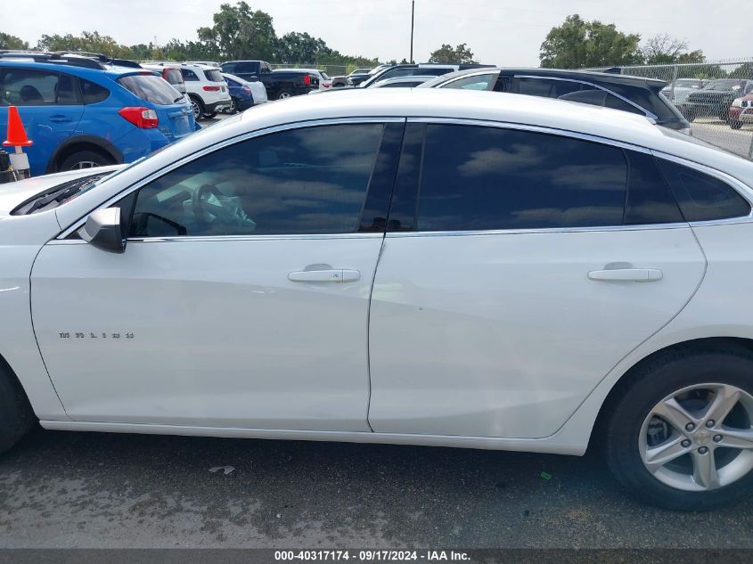 2022 Chevrolet Malibu Fwd Ls VIN: 1G1ZB5ST9NF185927 Lot: 40317174