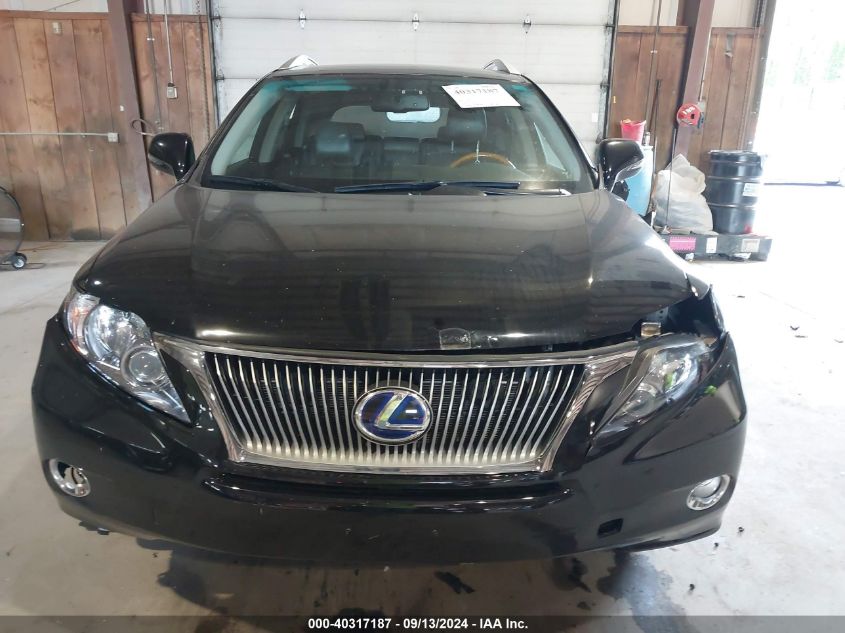 JTJBC1BA4A2027362 2010 Lexus Rx 450H 450