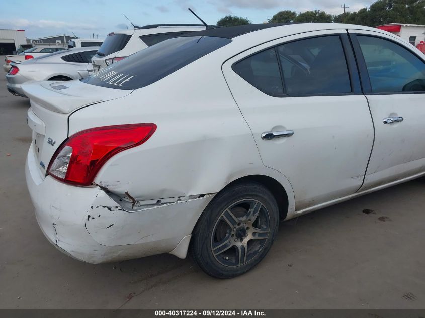 2014 Nissan Versa 1.6 Sv VIN: 3N1CN7APDEL826295 Lot: 40317224