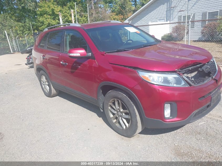 VIN 5XYKT3A62FG657678 2015 KIA SORENTO no.1