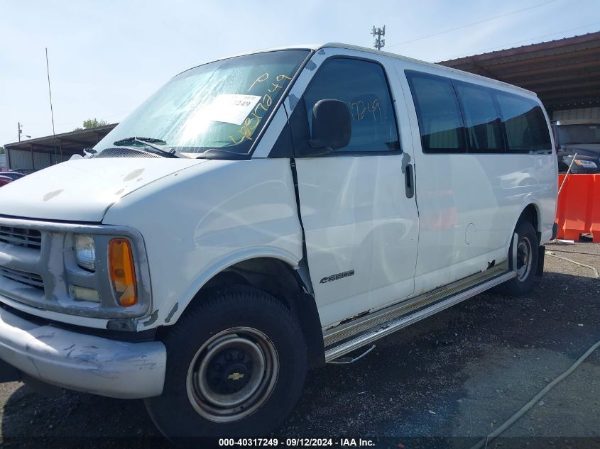 2002 Chevrolet Express VIN: 1GAHG35R621171106 Lot: 40317249