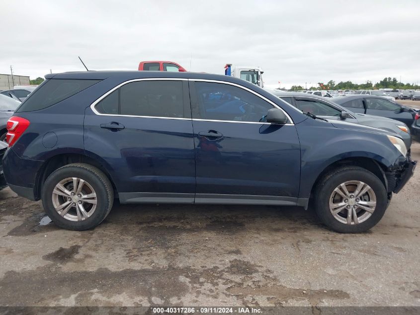 2GNALBEK8H1540396 2017 Chevrolet Equinox Ls