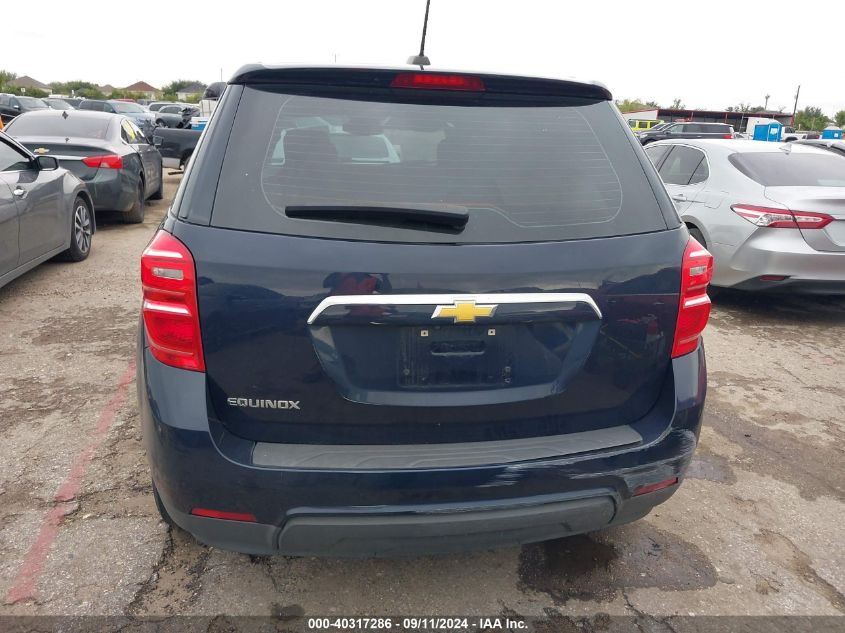 2GNALBEK8H1540396 2017 Chevrolet Equinox Ls