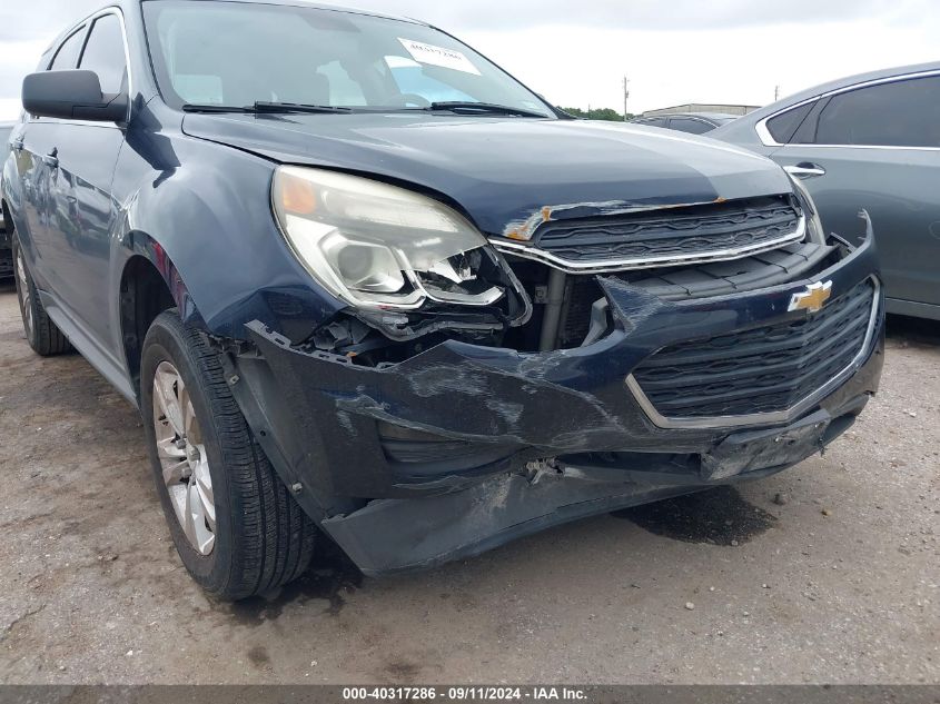 2GNALBEK8H1540396 2017 Chevrolet Equinox Ls