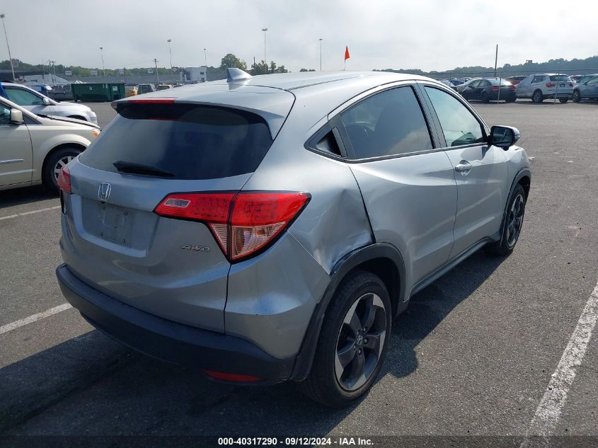 2018 Honda Hr-V Ex VIN: 3CZRU6H56JM714111 Lot: 40317290