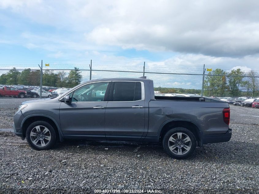 2019 Honda Ridgeline Rtl-E VIN: 5FPYK3F73KB009600 Lot: 40317295