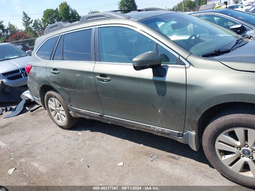 2018 Subaru Outback 2.5I Premium VIN: 4S4BSAFCXJ3354159 Lot: 40317367