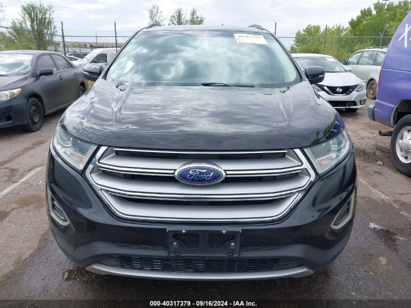 2018 Ford Edge Sel VIN: 2FMPK3J98JBB51669 Lot: 40317379