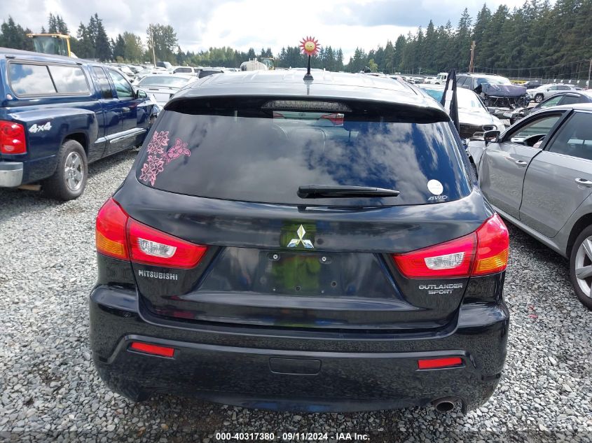 JA4AR4AU8BZ007242 2011 Mitsubishi Outlander Sport Se