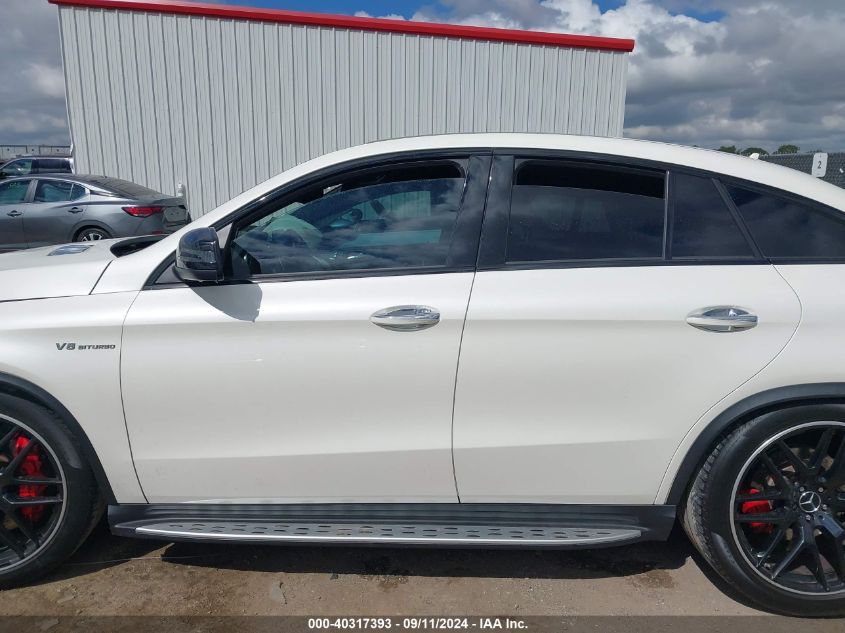 2016 Mercedes-Benz Amg Gle 63 Coupe S 4Matic VIN: 4JGED7FB7GA038448 Lot: 40317393