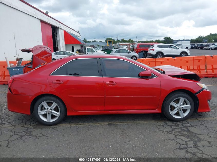 2014 Toyota Camry Se VIN: 4T1BF1FK3EU830585 Lot: 40317407