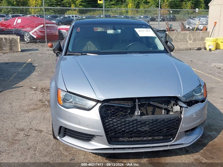 2016 Audi A3 2.0T Premium VIN: WAUB8GFF0G1037640 Lot: 40317411