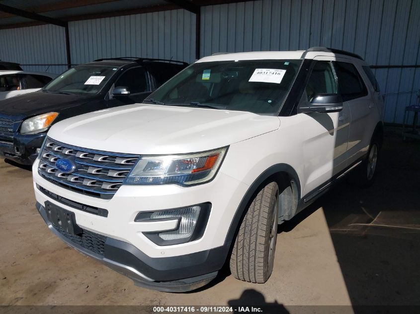 1FM5K8DH1HGB07488 2017 FORD EXPLORER - Image 2