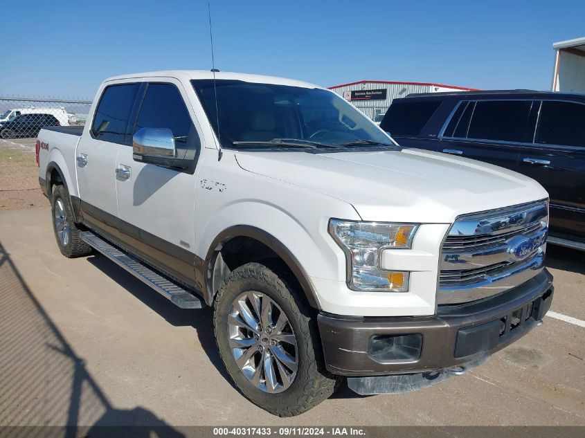 1FTEW1EGXFKD27678 2015 FORD F-150 - Image 1