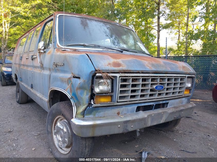 1989 Ford Econoline E350 Super Duty VIN: 1FBJS31Y3KHA45284 Lot: 40317544