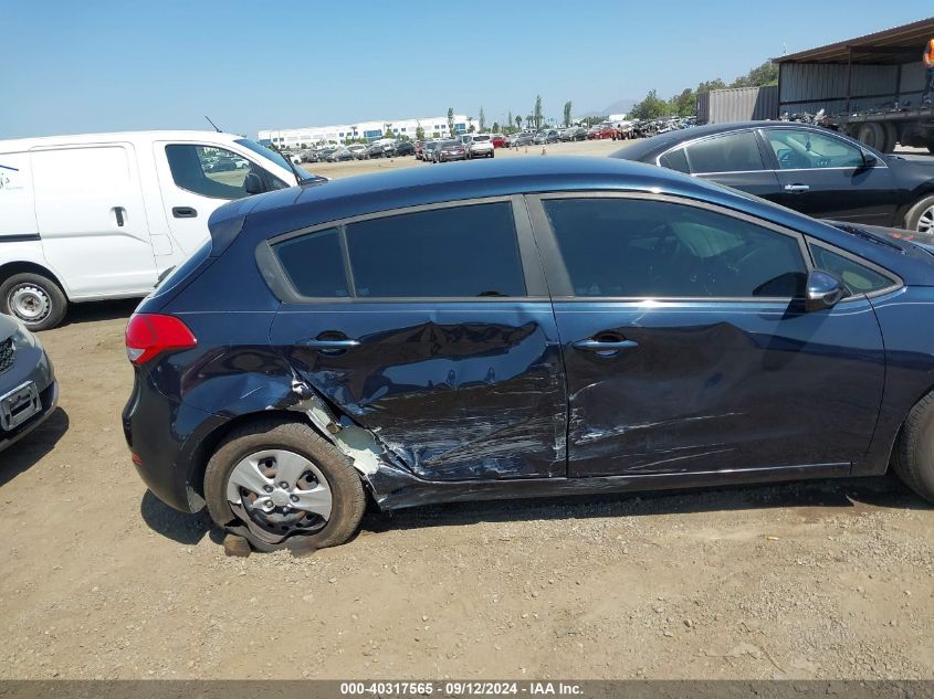 2018 Kia Forte Lx VIN: KNAFK5A83J5773701 Lot: 40317565