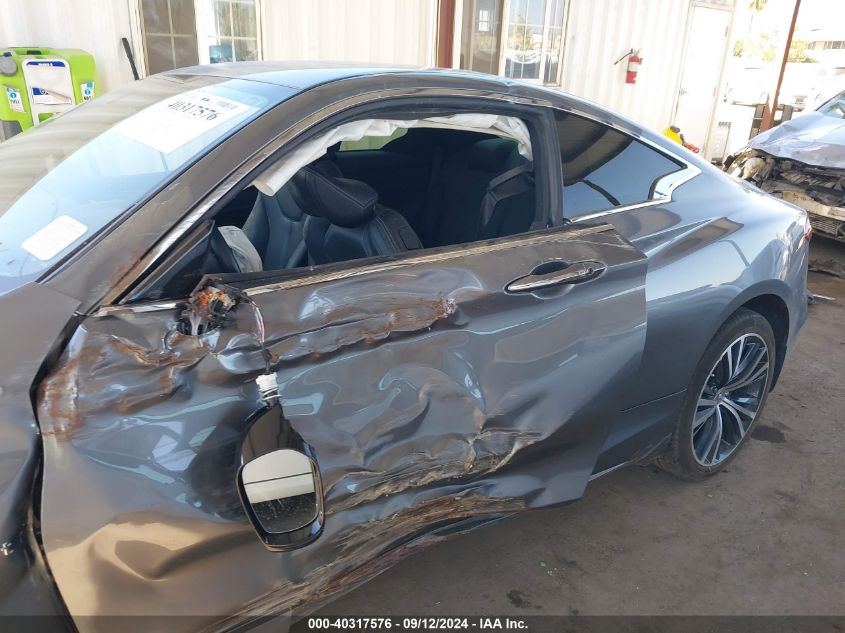 2017 INFINITI Q60 2.0T PREMIUM VIN: JN1CV7EK5HM110812