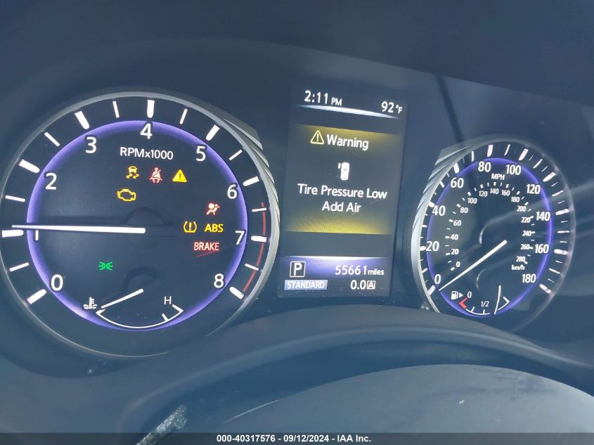 2017 INFINITI Q60 2.0T PREMIUM VIN: JN1CV7EK5HM110812