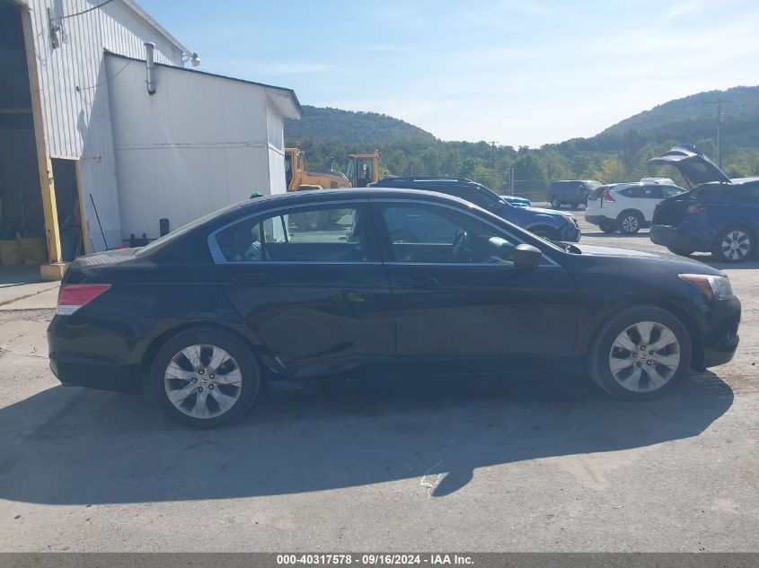 2010 Honda Accord Exl VIN: 1HGCP2F88AA134043 Lot: 40317578