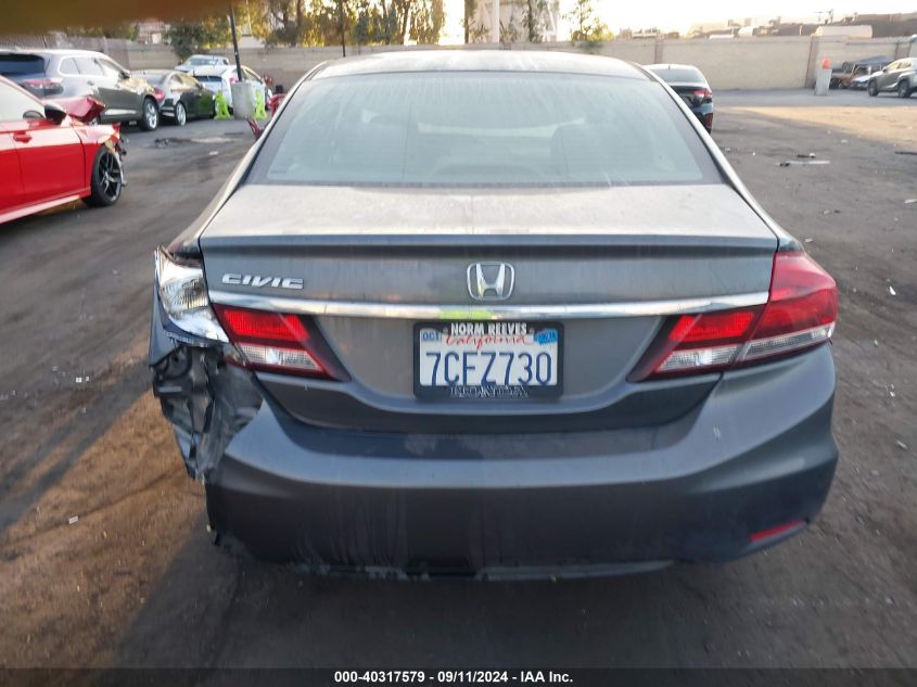 19XFB2F55DE282040 2013 Honda Civic Lx