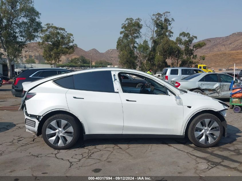 2021 Tesla Model Y Long Range Dual Motor All-Wheel Drive VIN: 5YJYGDEE4MF229346 Lot: 40317594