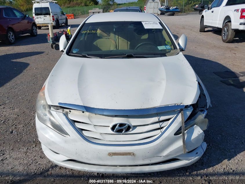 2012 Hyundai Sonata Gls VIN: 5NPEB4AC0CH313086 Lot: 40317598