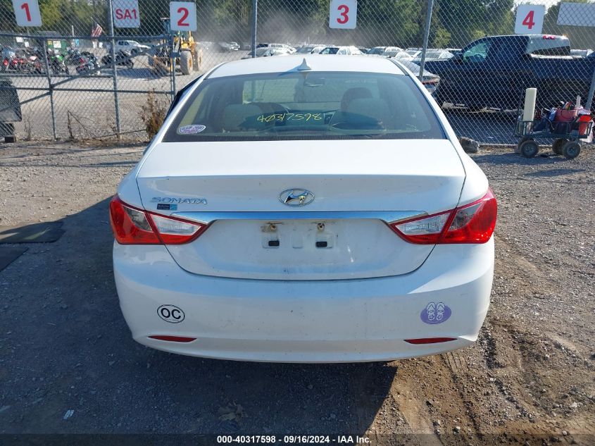 2012 Hyundai Sonata Gls VIN: 5NPEB4AC0CH313086 Lot: 40317598