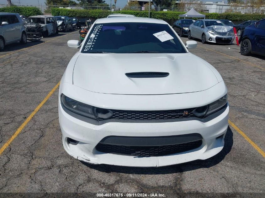 2019 Dodge Charger Scat Pack Rwd VIN: 2C3CDXGJ1KH508182 Lot: 40317675