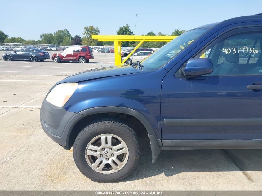 2004 Honda Cr-V Ex VIN: SHSRD78834U207982 Lot: 40317786