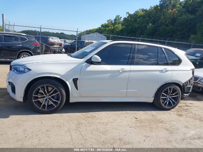 2016 BMW X5 M VIN: 5YMKT6C57G0R78071 Lot: 40317793