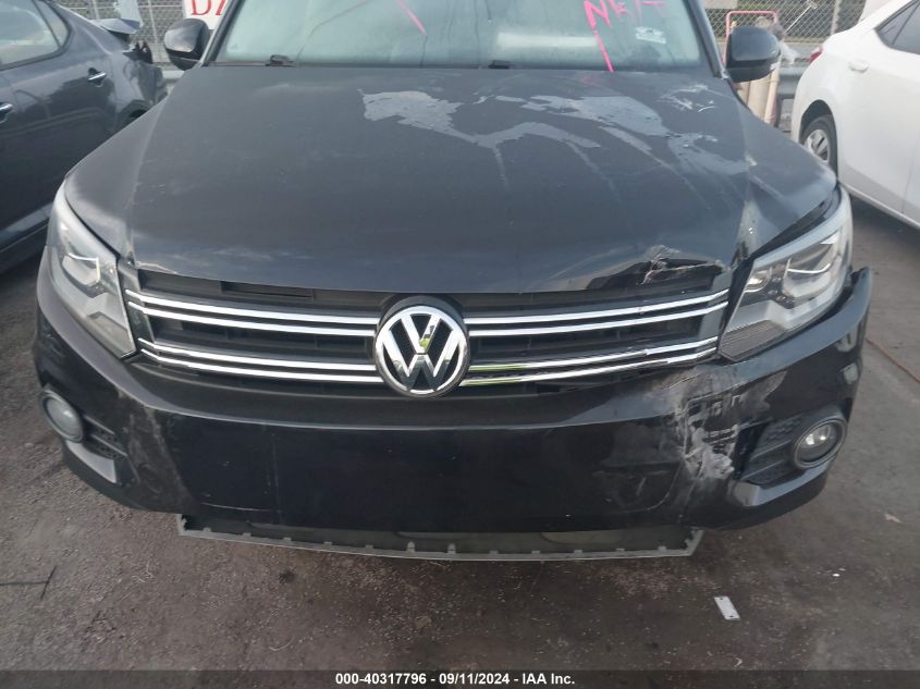 2016 Volkswagen Tiguan S/Se/Sel/R-Line VIN: WVGAV7AX5GW578558 Lot: 40317796