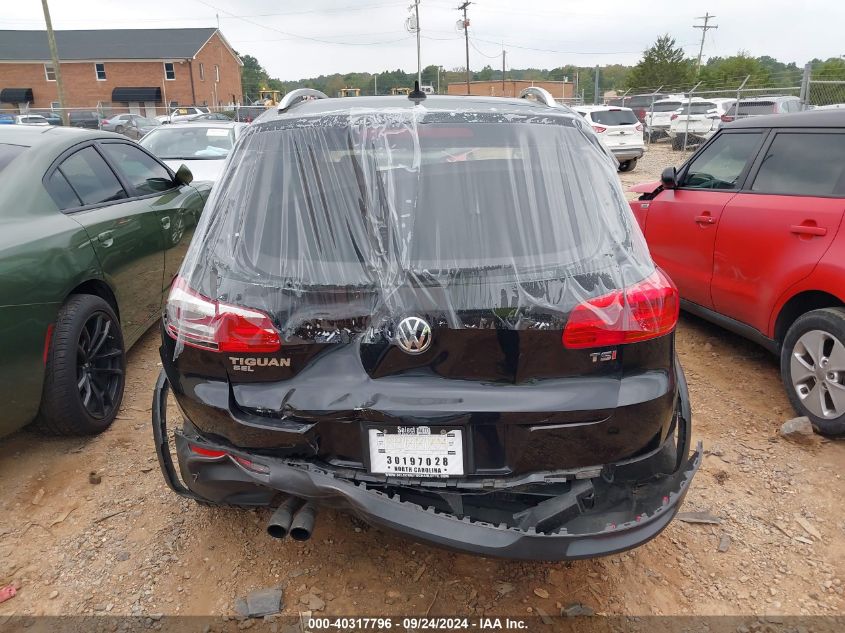 2016 Volkswagen Tiguan Sel VIN: WVGAV7AX5GW578558 Lot: 40317796